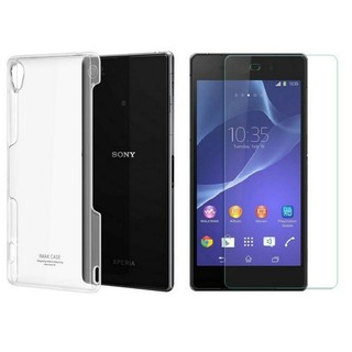 bộ ốp trong imak và kính cường lực sony experia m4