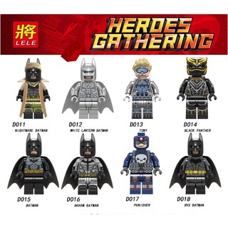 Minifigures Các Nhân Vật Người Dơi D011 - D018