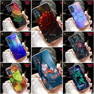 Ốp lưng OPPO RENO 6Z/ RENO 5/ RENO 4/ RENO 3/ RENO 2F/ RENO 2 - HOA LÁ SANG TRỌNG - BẰNG KÍNH