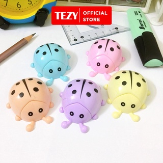 Gọt bút chì bọ cánh cứng cute xinh xắn 4 màu hồng/xanh/vàng/cam Tezy - 1916