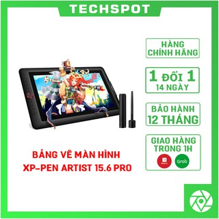 [Mã 33ELSALE hoàn 7% xu đơn 300k] Bảng Vẽ Màn Hình XP-Pen Artist 15.6 Pro fullHD 8192 Lực Nhấn 120%sRGB (Kèm Chân Đế)
