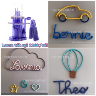Loom hỗ trợ làm phụ kiện trang trí