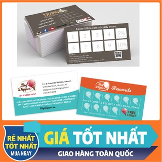 [GIÁ TẬN XƯỞNG] IN 200 thẻ tích điểm / phiếu quà tặng / phiếu bảo hành