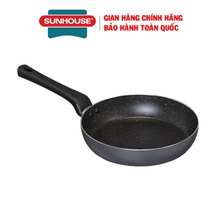 Chảo chống dính Sunhouse CT24 PLUS, Đường kính 24cm, Dùng được bếp gas và bếp hồng ngoại, Không dùng được bếp từ