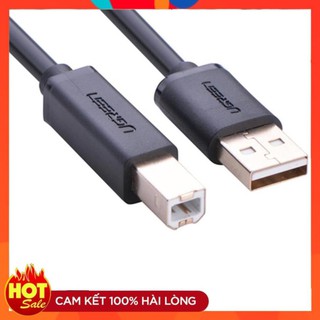 [Chính Hãng] Cáp máy in USB 3m Ugreen UG-10351 đầu cáp mạ vàng- bảo hành chính hãng 12 tháng