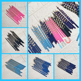HCM - Combo 2 Bút chì 2B/HB size to 8.4mm thiết kế sáng tạo để  ôm gọn cầm chắc và chống mỏi ngón tay