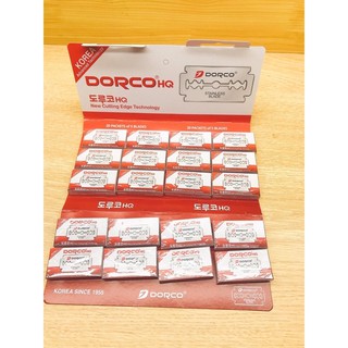 1 hộp lưỡi lam DOrco HQ đỏ (1 hộp gồm 5 lưỡi )