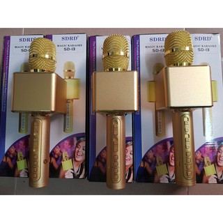 Mic Hát Karaoke Kèm Loa SD-13 Siêu Hay.