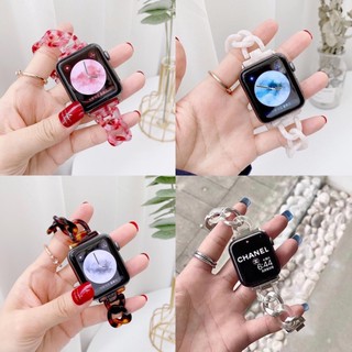 dây nhựa dạng xích cực kỳ xinh xắn dành cho applewatch