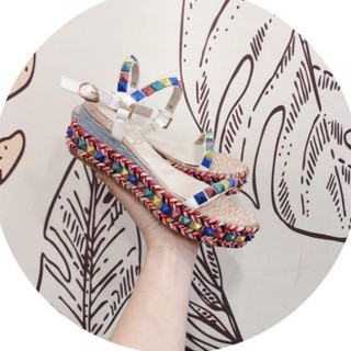 (ẢNH THẬT) Sandal Xuồng 5p Đinh Tán Fullbox  Cao Cấp Loại 1