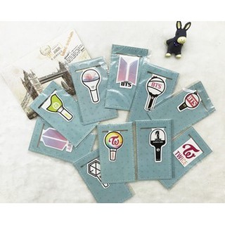 Bookmark BTS wannaone twice got7 hộp ảnh tập ảnh đánh dấu sách 36 tấm