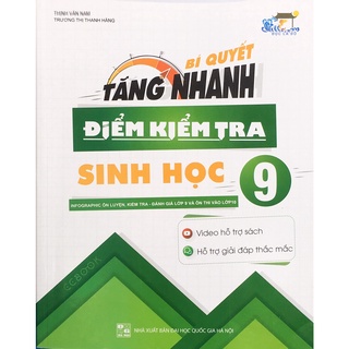 Sách - Bí quyết tăng nhanh điểm kiểm tra Sinh Học lớp 9