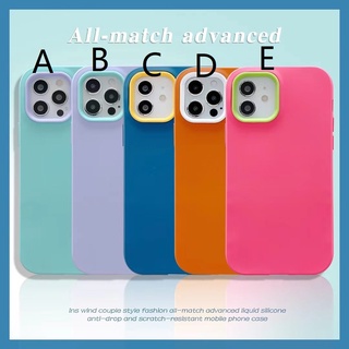 Ốp điện thoại mềm màu kẹo thích hợp cho Iphone 12 Pro Max 11 Pro Max Xs Max Xr X 7plus