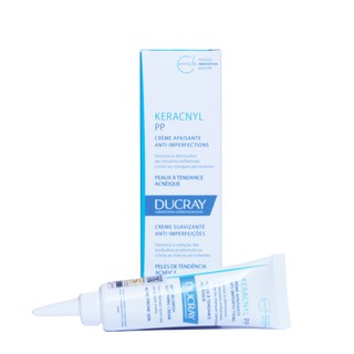 Ducray Keracnyl PP Anti-Blemish Soothing Cream: Giảm Mụn và Mờ Thâm (30ml)