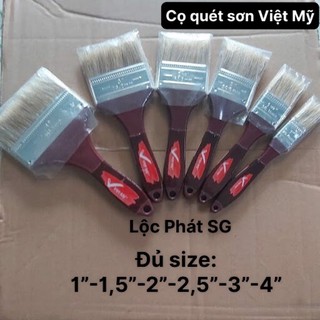 Cọ quét sơn VIỆT MỸ (1” —>4”) - HÀNG CHÍNH HÃNG