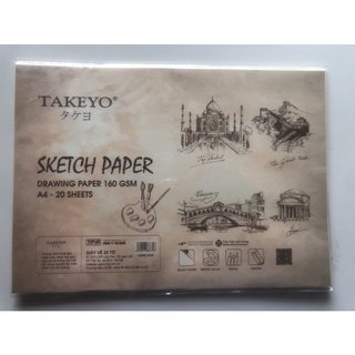 Giấy vẽ Takekyo phong cách Nhật Bản DL160