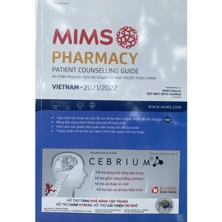 Sách-Mims Pharmacy 2021/2022 Ấn phẩm Khoa học Định kỳ Chuyên đề Nhà thuốc Thực hành