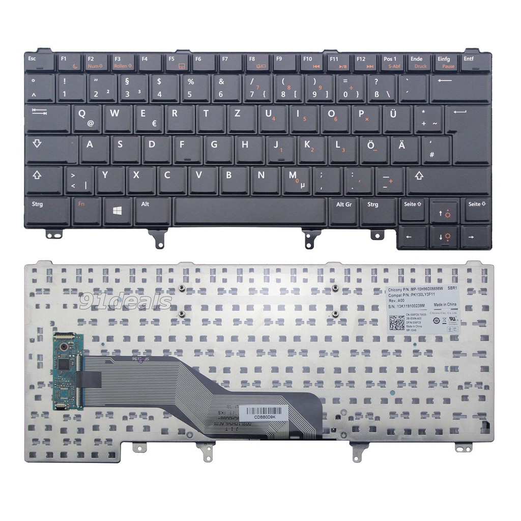 Phím laptop Dell. Latitude. E5420 E5430 E6420 E6430 E6230 E6330 E6440