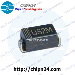 [10 CON] Diode Dán US2M SMA 2A 1000V (SMD Dán) (HER207)