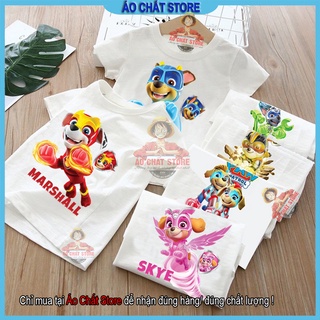 (VIDEO) Áo thun Đội Chó Cứu Hộ Paw Patrol | Áo trẻ em Paw Patrol cho bé trai | bé gái mẫu mới | vải dẹp PA27
