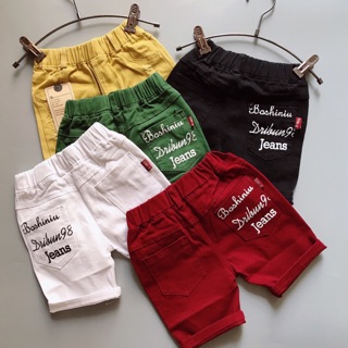 Quần kaki in chữ cho bé từ 8-19kg mã Q1048
