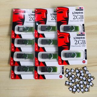 [Mã 55ELSALE1 giảm 7% đơn 300K] Combo 10 Usb Kingston 2GB (Tặng Thẻ Nhớ 4GB)