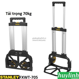 Xe kéo đẩy hàng 2 bánh gấp gọn Stanley FXWT-705 - Tải trọng 70kg