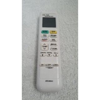 REMOTE ĐIỀU KHIỂN ĐIỀU HÒA MÁY LẠNH DAIKIN MẪU DÀI