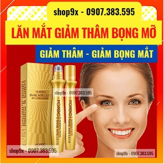 Cây Lăn Mắt Ốc Sên Giảm Quầng Thâm Bọng Mắt Rorec - Bioaqua