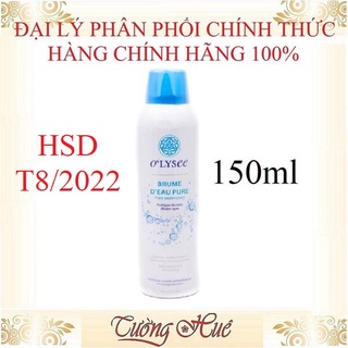 Xịt khoáng O'lysee Pure Waterspray - 150ml - Xanh
