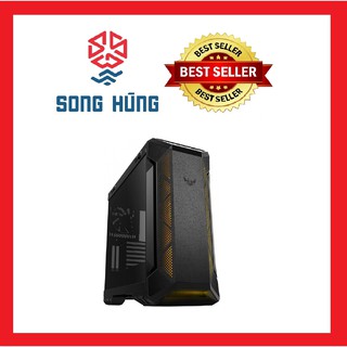 Vỏ Case Asus TUF Gaming GT501VC - Tempered Glass (Mid Tower/Màu Đen/Led RGB)