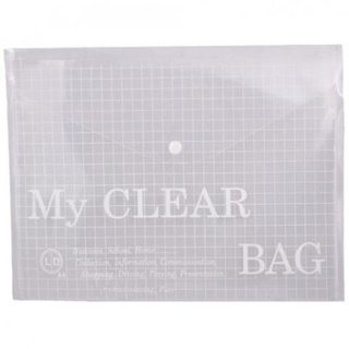 LẺ Bìa Nút A4/F4 My Clear- Bìa Sơ Mi L1-Bìa nhựa đựng hồ sơ