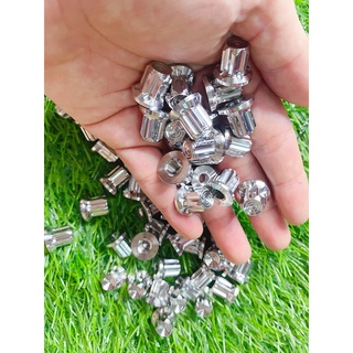 Tán Salaya inox304 Tán 6li 7li Bít Đầu gắn Đầu Bò , Nòng xe Wave Dream
