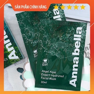 [Chính hãng] Hộp 10 miếng mặt nạ tảo biển Annabella Cấp Ẩm, Chống Lão Hóa Tức Thì 30ml