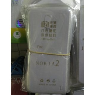 Bộ 3 ốp dẻo trong suốt Nokia 2