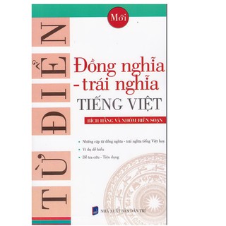 Sách - Từ Điển Đồng Nghĩa - Trái Nghĩa Tiếng Việt