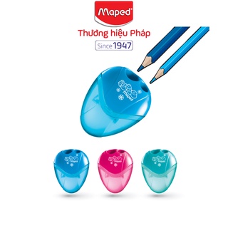 MAPED - Chuốt viết chì Tim 2 lỗ [Chính hãng]