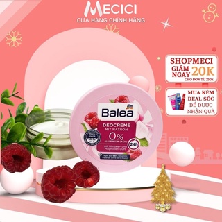 Kem khử mùi hôi nách Balea Deocreme Baking soda 50ml - Nhập khẩu Đức - Shop Mecici