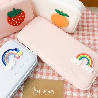 Hộp bút nhựa trang trí size M màu Pastel (Pencil Box)