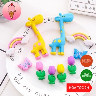 Set 5 Món Tẩy Hươu Cao Cổ Siêu Cute - S4K204