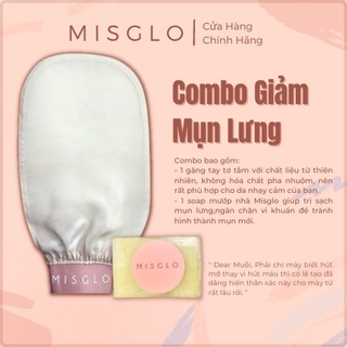 [Hiệu Quả] Găng Tay Tẩy Da Chết Cao Cấp MISGLO Chính Hãng Turkish Raw Cocoon Silk 100%