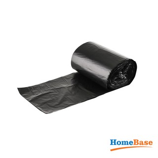 HomeBase ACCO Cuộn túi nilong đựng rác nhựa dày Thái Lan 60 cái 45x50cm Đen