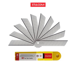 Lưỡi dao rọc giấy lớn SK2 (đạt chuẩn công nghiệp) STACOM E2012