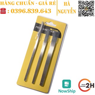 Bộ lấy khoé  3 Cây - bào gót 3 cây inox