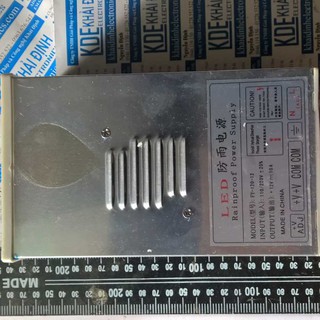 nguồn xung, nguồn tổ ong 12V-10A,OUTDOOR,CÓ QUẠT kde1857