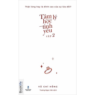 Sách - Tâm Lý Học Tình Yêu - Tập 2 - TTR Bookstore