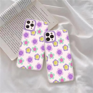 Ốp lưng iPhone hình Bông hoa nhỏ cho bé ngoan ốp iphone hoa tím 6 6s 7 8 plus x xs xr 11 12 13 pro max