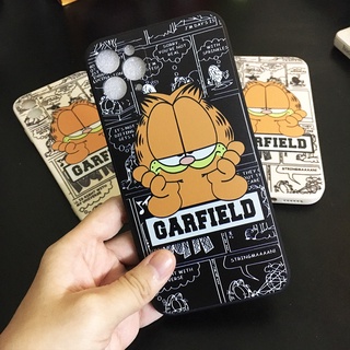 Ốp lưng cạnh vuông Mèo Garfield OPBS09