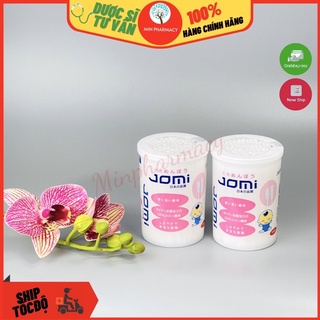 Tăm Bông Kháng Khuẩn JOMI Dành Cho Trẻ Em 1 Đầu Xoắn 1 Đầu Tròn (Hộp 160 chiếc) - Minpharmacy
