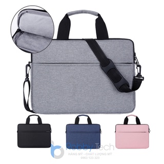 Túi đựng Macbook, Surface, Laptop Cao Cấp | Túi chống sốc máy tính có quai 2 ngăn đủ size 13 inch , 14 inch , 15 inch